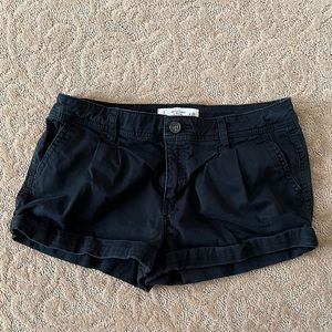 A&F Black Shorts